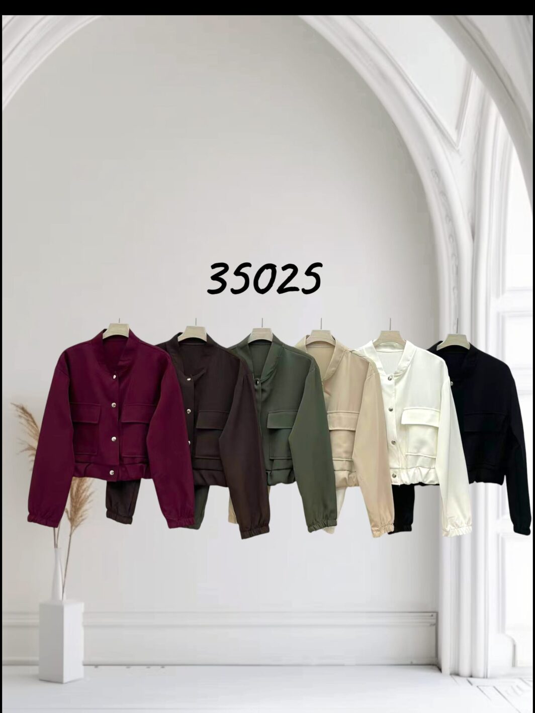 chaqueta antelina